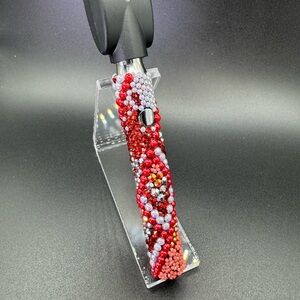 Red Rhinestone 510 Threaded Battery